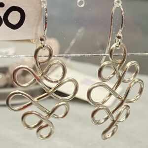 NWT AtriaMinerals copper wire earrings